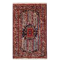 فرش دستبافت دو نیم متری مدل قشقایی کد 970