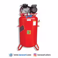 کمپرسور باد 350 لیتری بهسان خوابیده با سیلندر ایتالیایی موتور 3 اسب 2800 دور