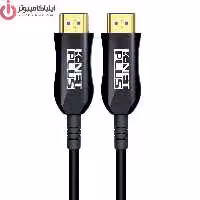 کابل HDMI کی نت پلاس مدل KP-CHAOC800 طول 80 متر V2.0