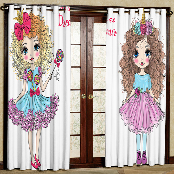 پرده مدل مخمل پانچی کد 7069 سایز 280x140 سانتی متر