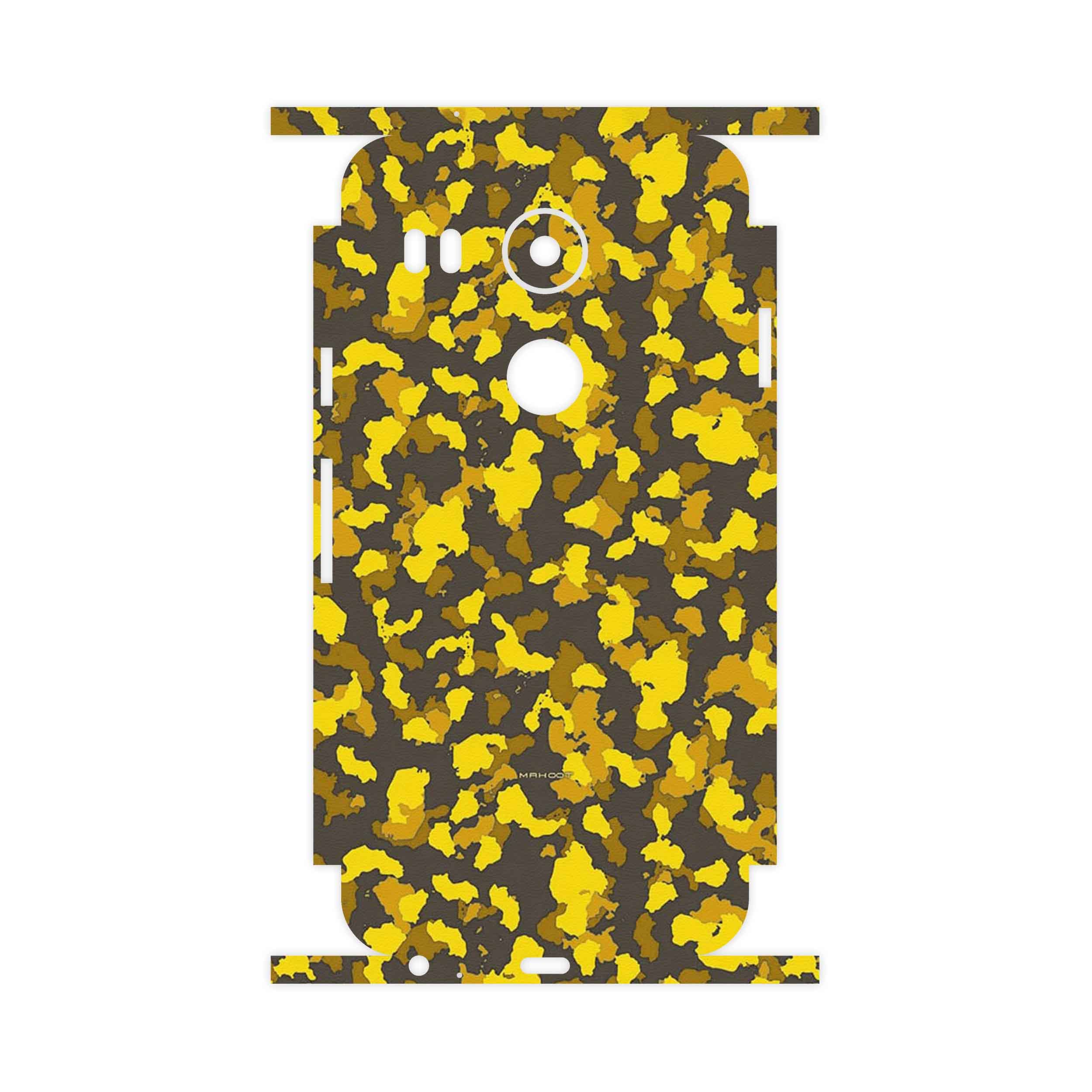 برچسب پوششی ماهوت مدل Yellow Infantry Army-FullSkin مناسب برای گوشی موبایل گوگل Nexus 5X