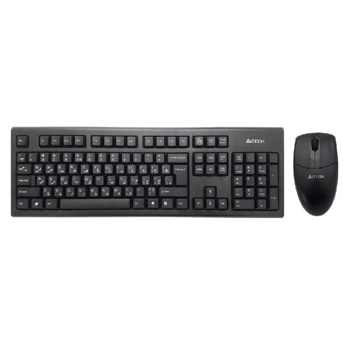 کیبورد و ماوس بیسیم A4TECH مدل 3100N