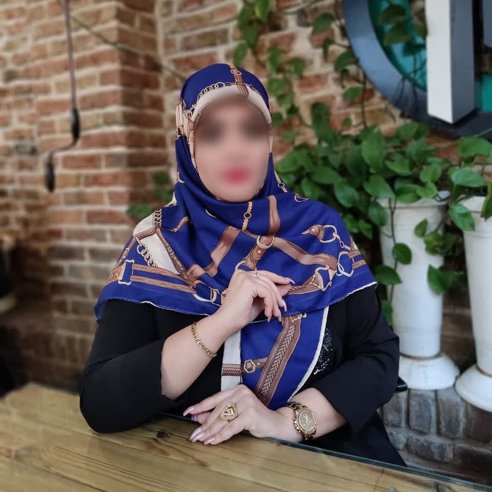 روسری نخی طرح خاص رنگبندی کامل قواره دار