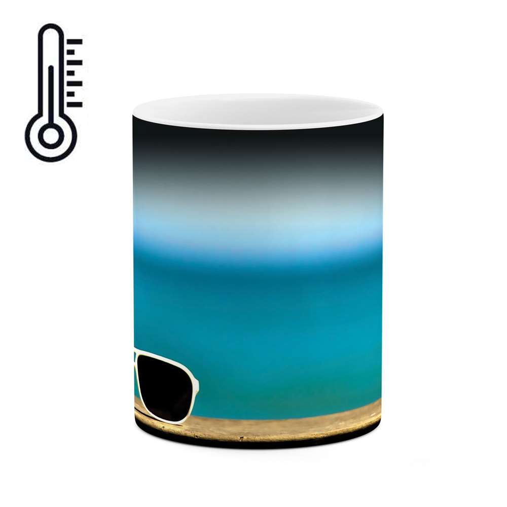 ماگ حرارتی طرح عینک مدل mgh04117