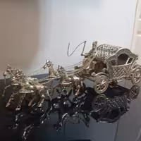 کالسکه 4 اسب برنز (پرکار و سنگین)