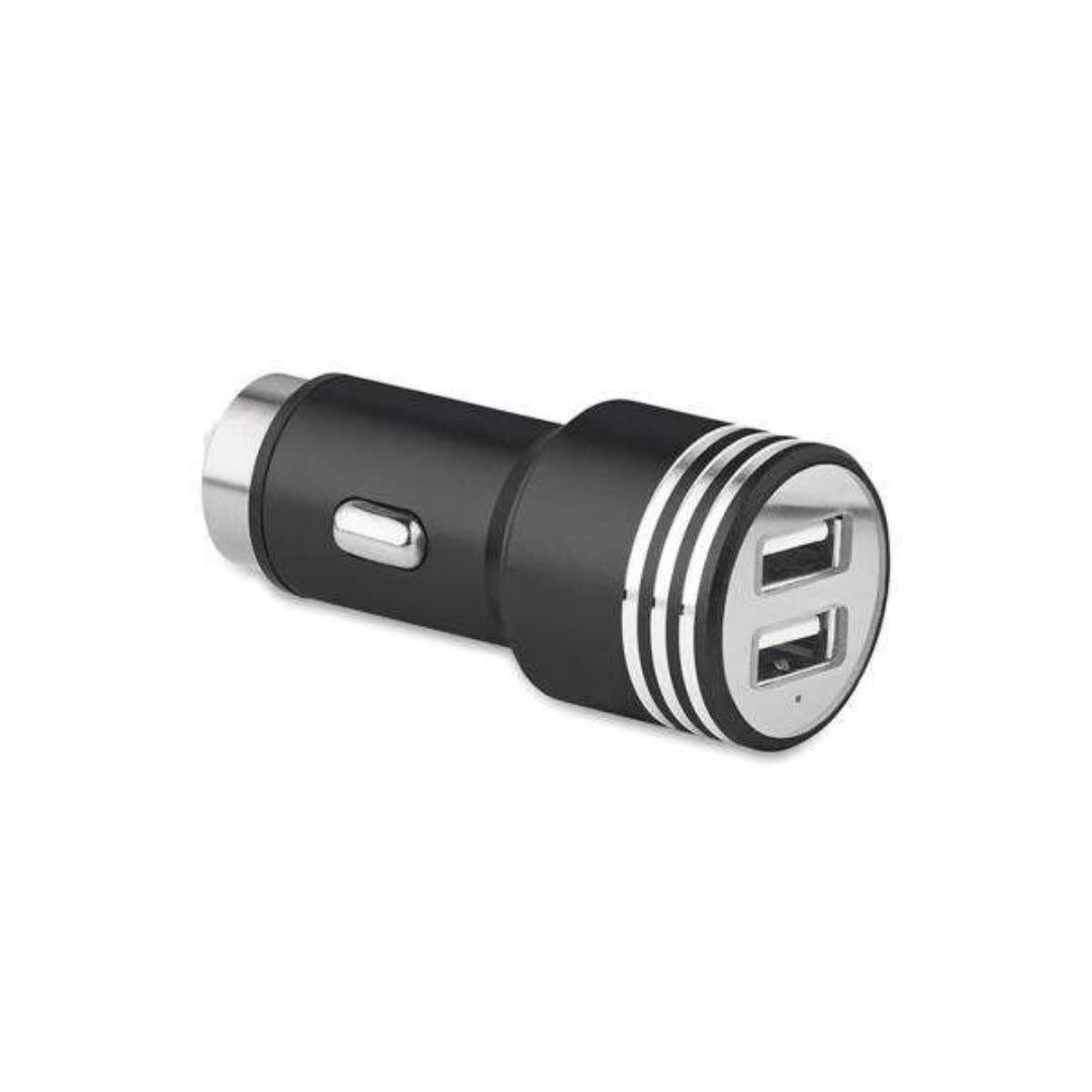 
فندکی خودرو 2 پورت مدل فلزی  رنگ مشکی
