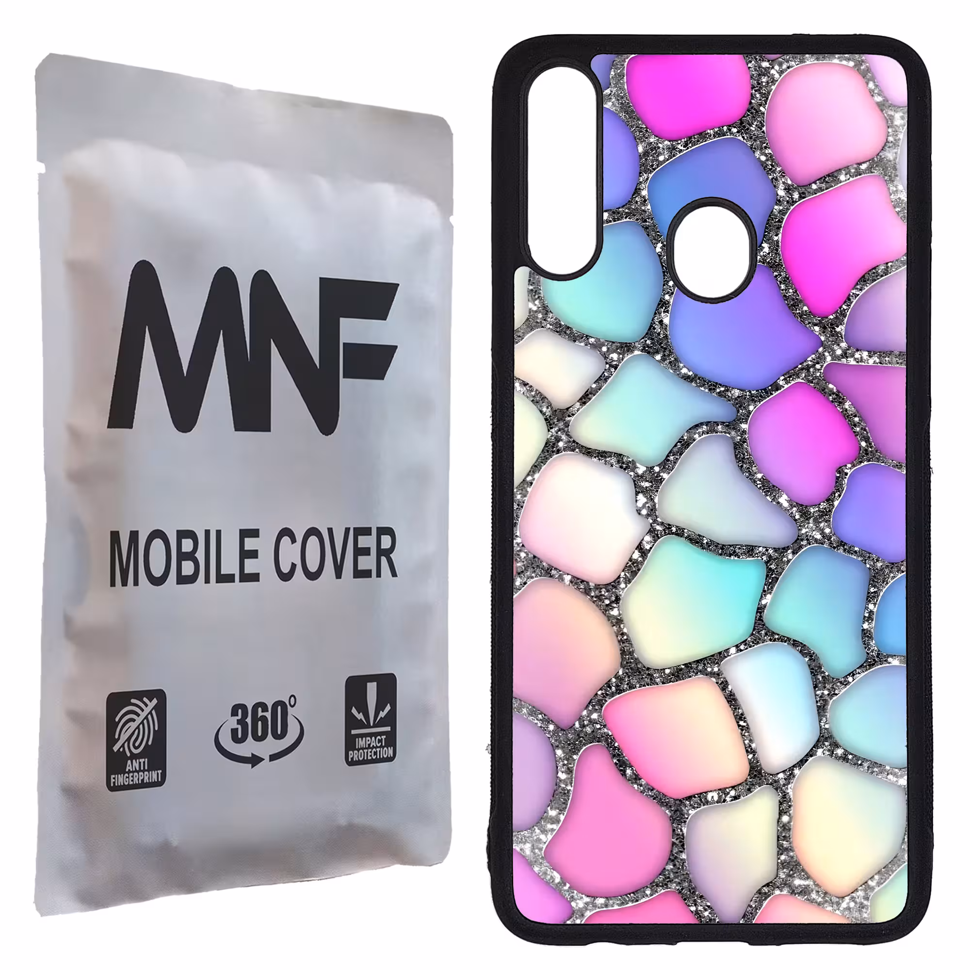 کاور ام ان اف طرح Colors کد P-024 مناسب برای گوشی موبایل سامسونگ Galaxy A20s