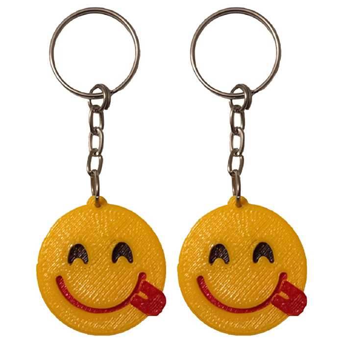 جاسوییچی طرح ایموجی مدل Tongue بسته دو عددی