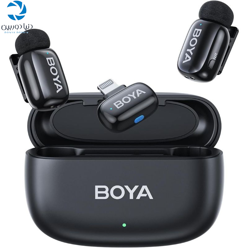 میکروفون یقه ای بی سیم بویا Boya Mini 15 Microphone For Lightning