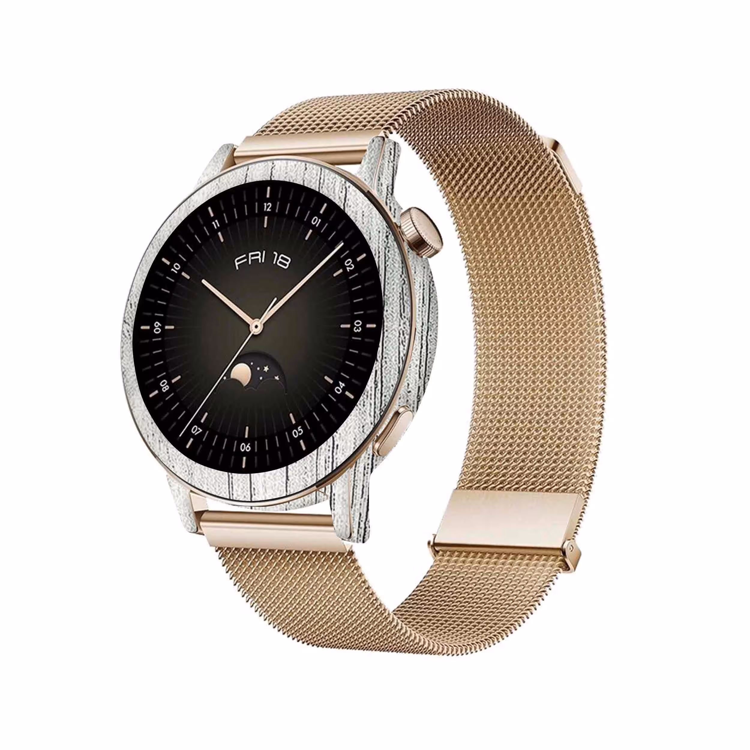 برچسب ماهوت طرح White-Wood مناسب برای ساعت هوشمند هوآوی Watch GT 3 42mm