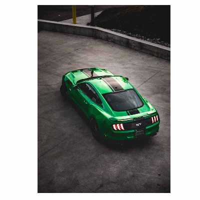 تابلو شاسی طرح ماشین مدل فورد موستانگ کد 761