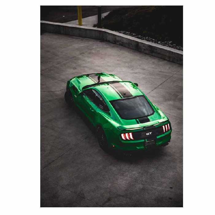 تابلو شاسی طرح ماشین مدل فورد موستانگ کد 761