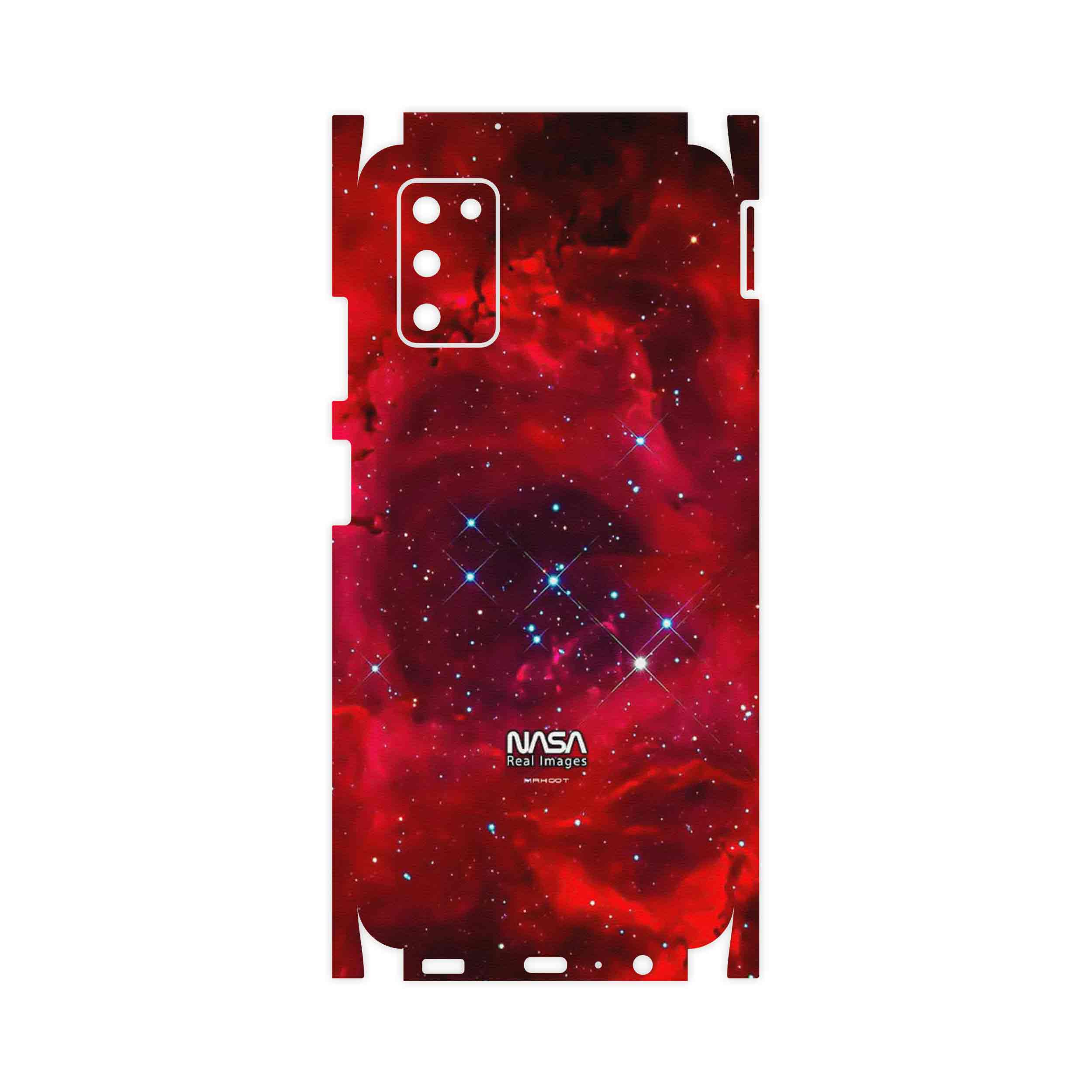 برچسب پوششی ماهوت مدل Universe b NASA 10-FullSkin مناسب برای گوشی موبایل سامسونگ Galaxy A03S