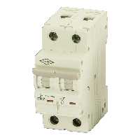 کلید مینیاتوری 32 آمپر تک فاز و نول AC الکترو کاوه کد 32A-6KA-2P+N