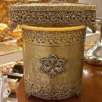 سطل و دستمال گلستان 