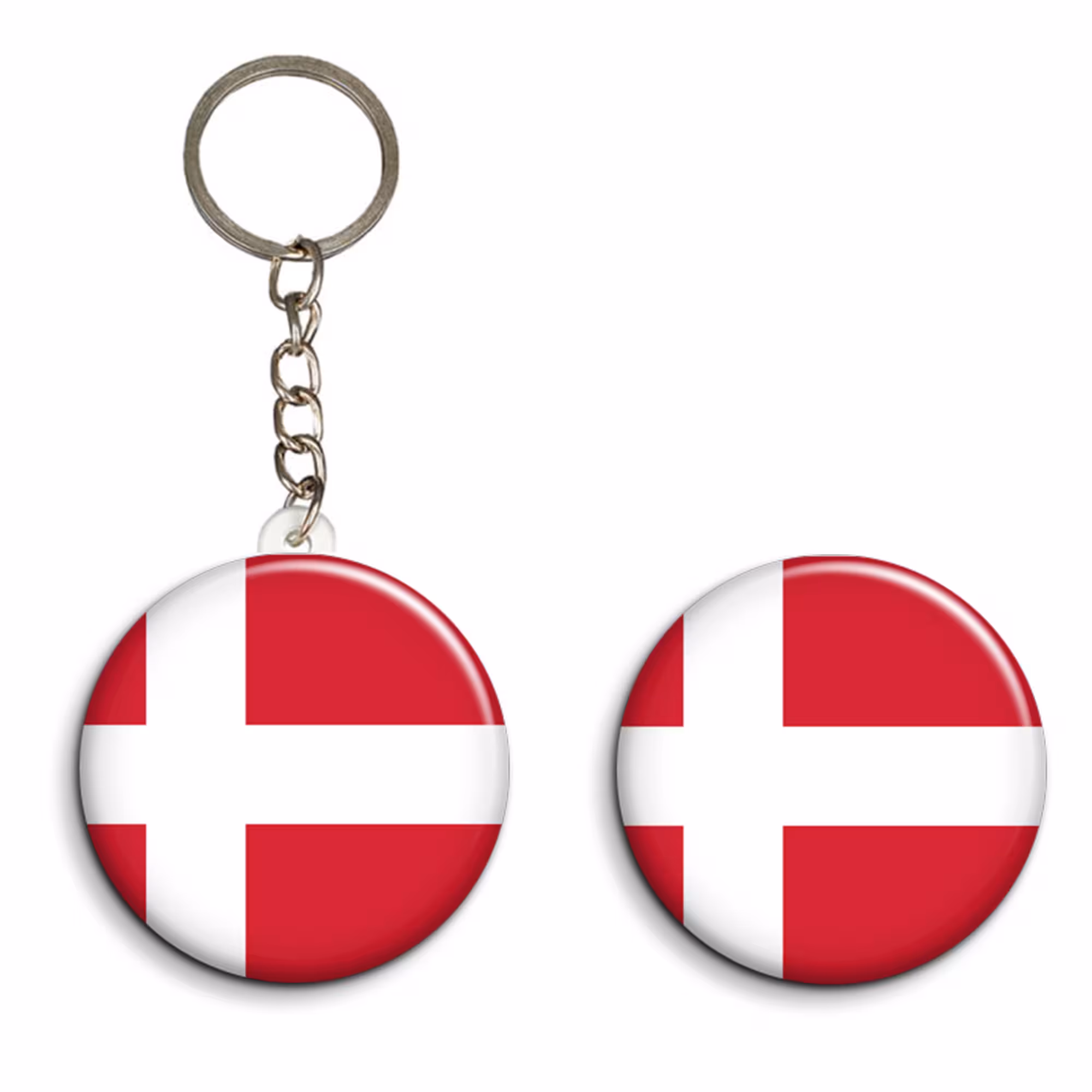 پیکسل مدل پرچم دانمارک مدل Denmark به همراه جاکلیدی