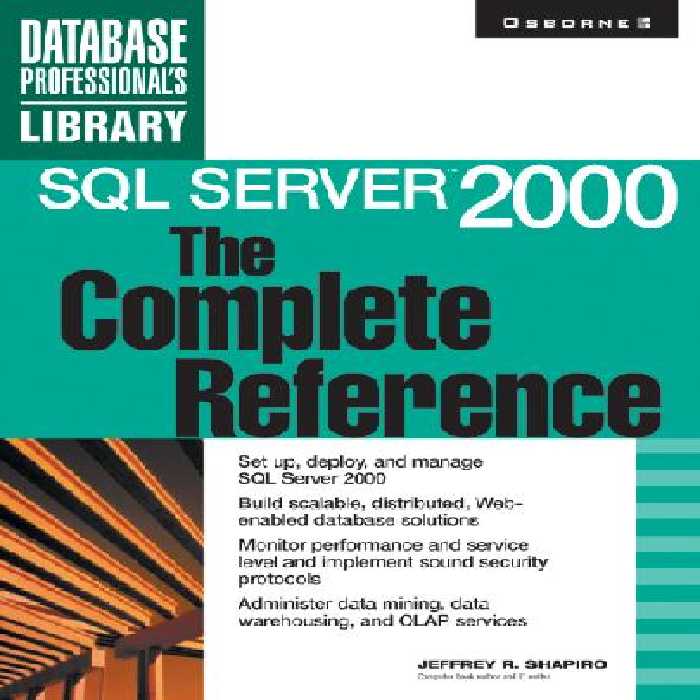 خرید و دانلود نسخه کامل کتاب SQL Server: The Complete Reference