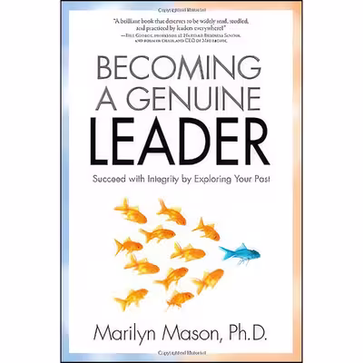 کتاب Becoming a Genuine Leader اثر Marilyn Mason انتشارات Hazelden