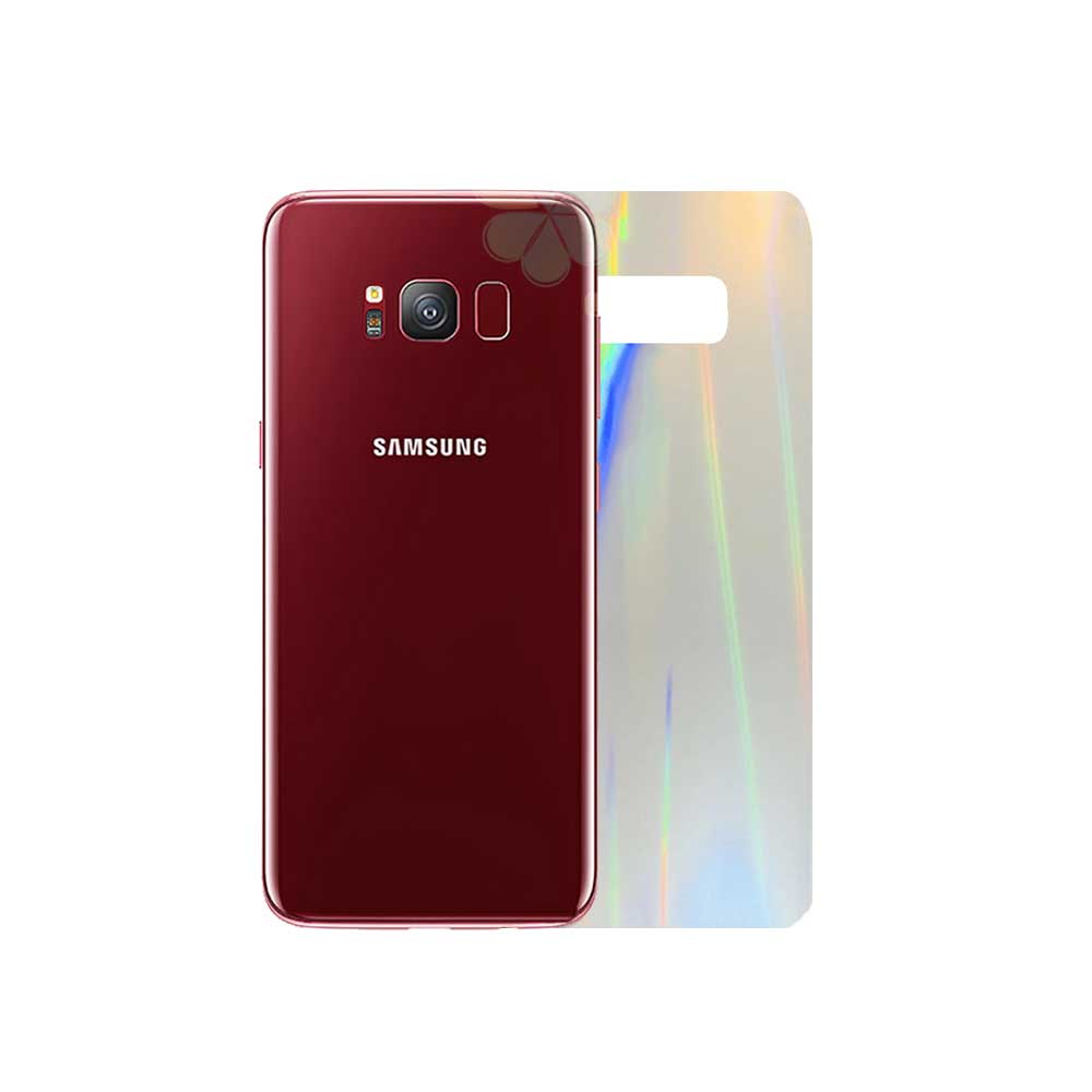 برچسب نانو پشت گوشی ‌‌‌سامسونگ Galaxy S8 مدل رنگین کمان