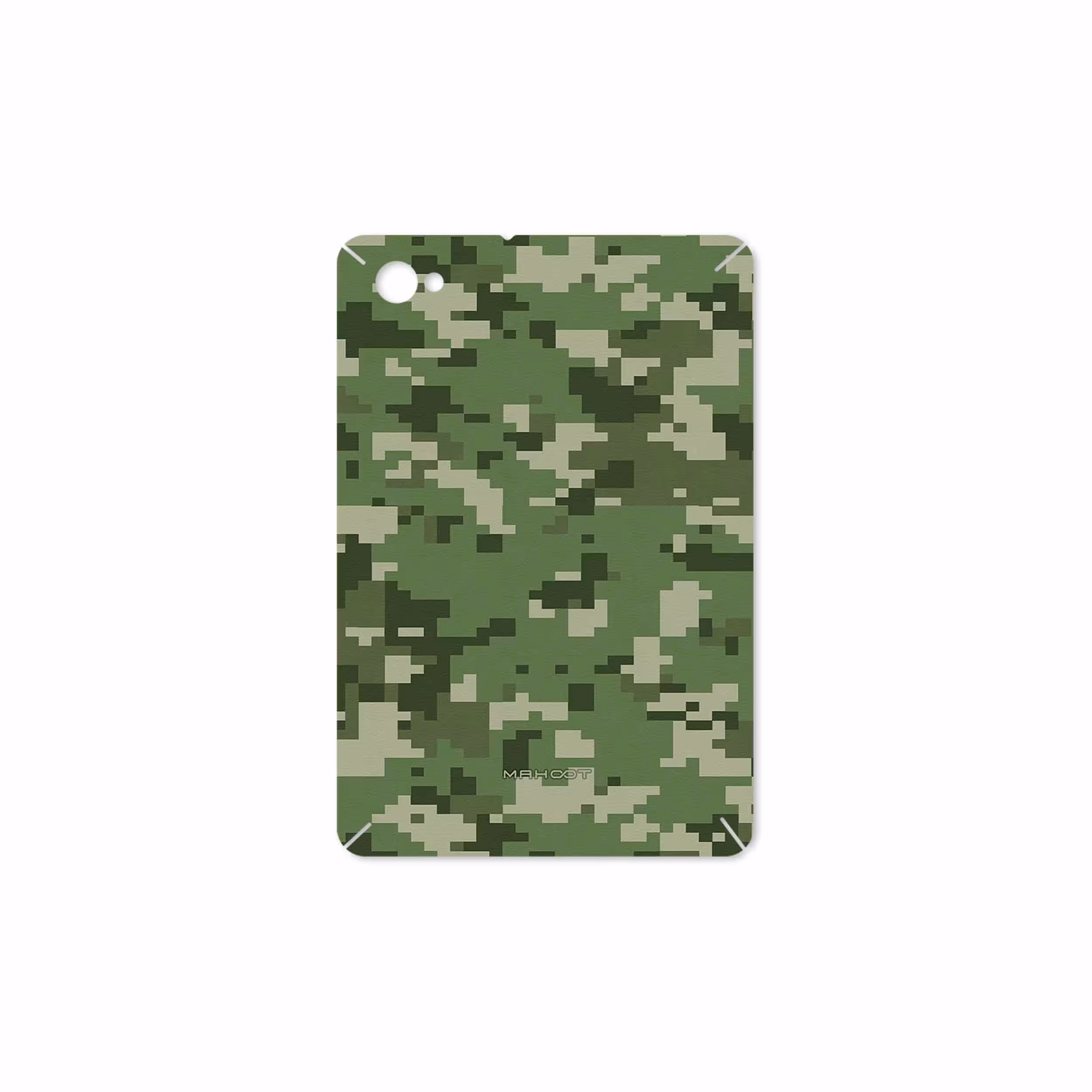 برچسب پوششی ماهوت مدل Army-Green-Pixel مناسب برای تبلت سامسونگ Galaxy Tab 7.7 2011 P6800