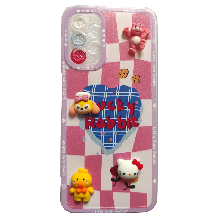 کاور مدل lucky rabbit مناسب برای گوشی موبایل سامسونگ Galaxy A13 4G