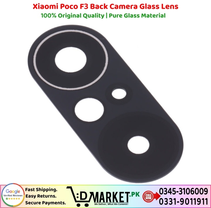 شیشه لنز دوربین Glass Camera Lens Xiaomi Poco F3