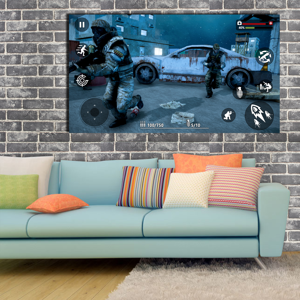 تابلو شاسی مدل FREE FIRE کد 11