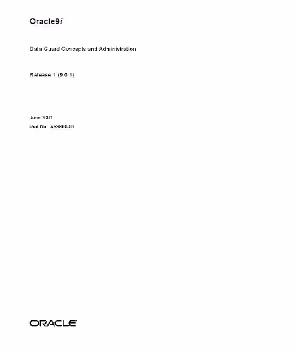 خرید و دانلود نسخه کامل کتاب Oracle 9i. Data Guard Concepts and Administration