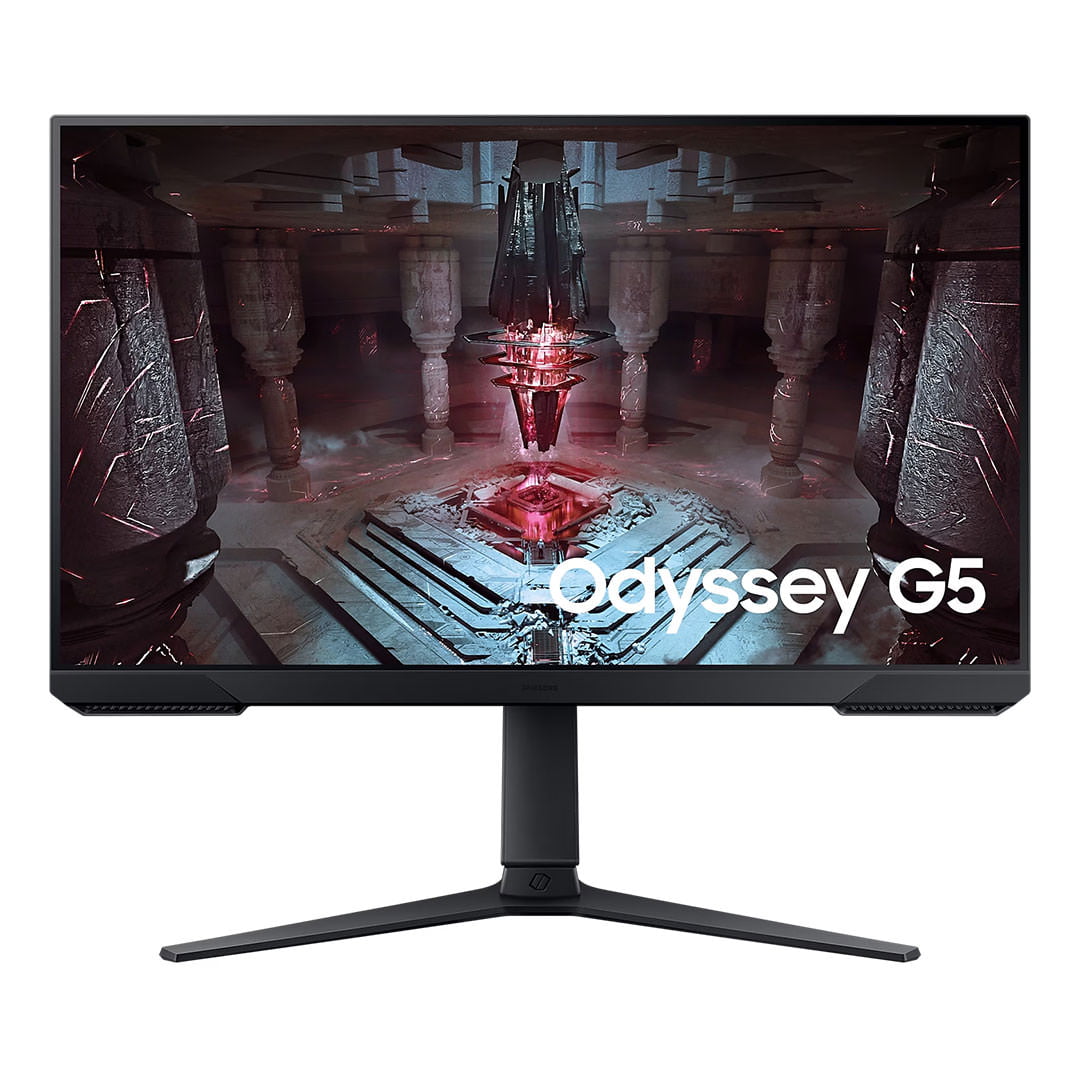 خرید و قیمت مانیتور گیمینگ سامسونگ Odyssey G5 LS27CG510 نمایشگر 27 اینچی 165 هرتز VA و QHD