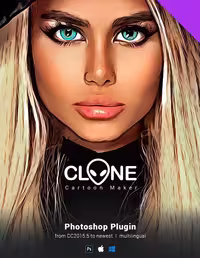دانلود پلاگین فتوشاپ Cartoon Maker – Clone