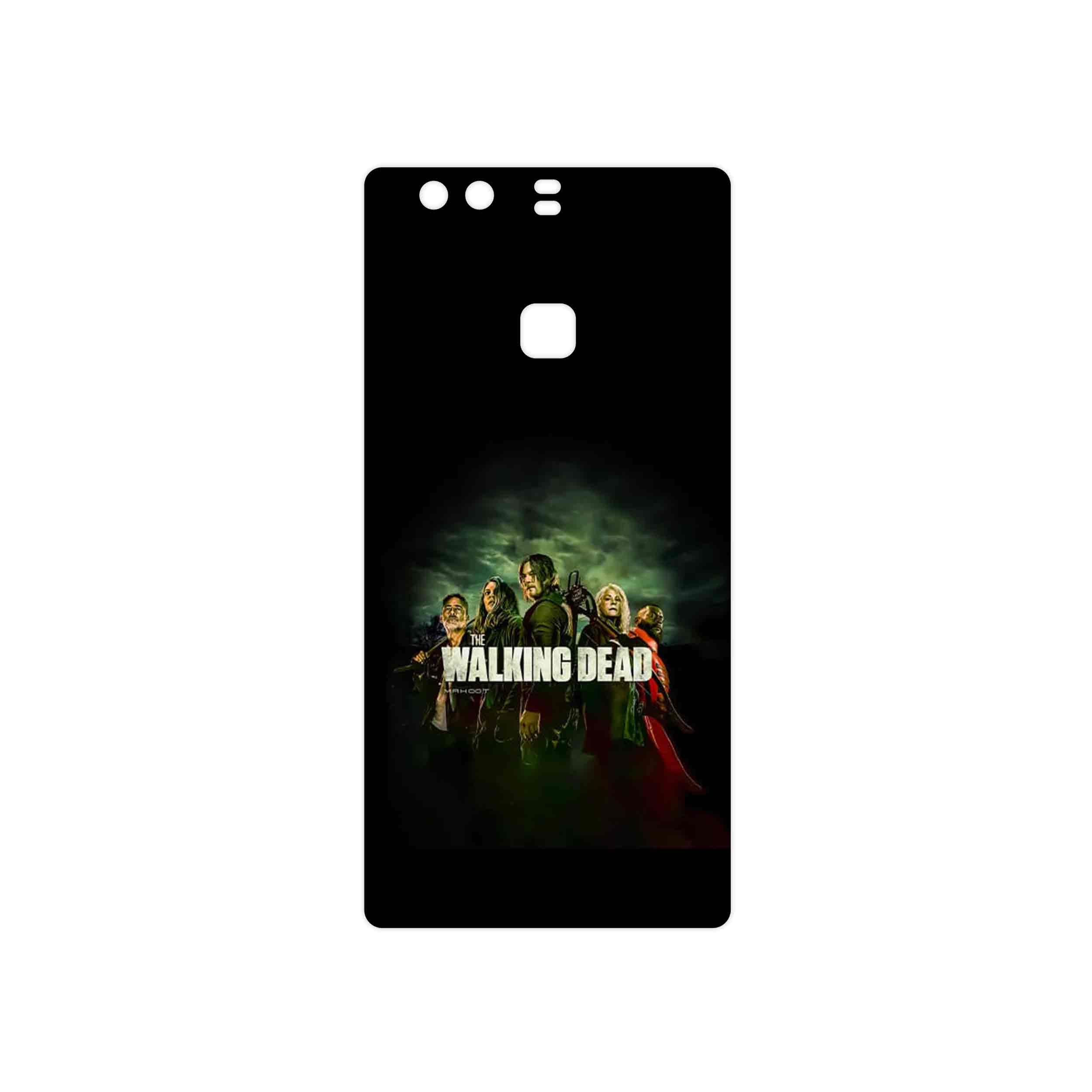 برچسب پوششی ماهوت مدل WALKING DEAD مناسب برای گوشی موبایل هوآوی P9 Plus