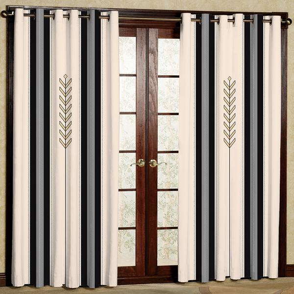 پرده مدل مخمل پانچی کد 5854 سایز 280x140 سانتی متر