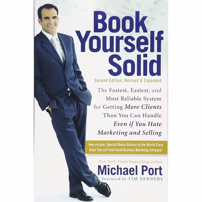 کتاب Book Yourself Solid اثر Michael Port انتشارات Wiley