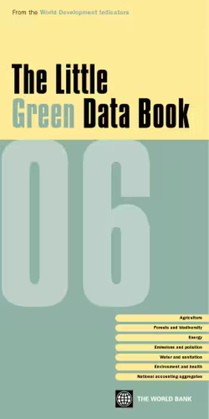 خرید و دانلود نسخه کامل کتاب Little Green Data Book, 2006 Environmental Conservation &amp; Protection