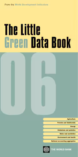 خرید و دانلود نسخه کامل کتاب Little Green Data Book, 2006 Environmental Conservation &amp; Protection