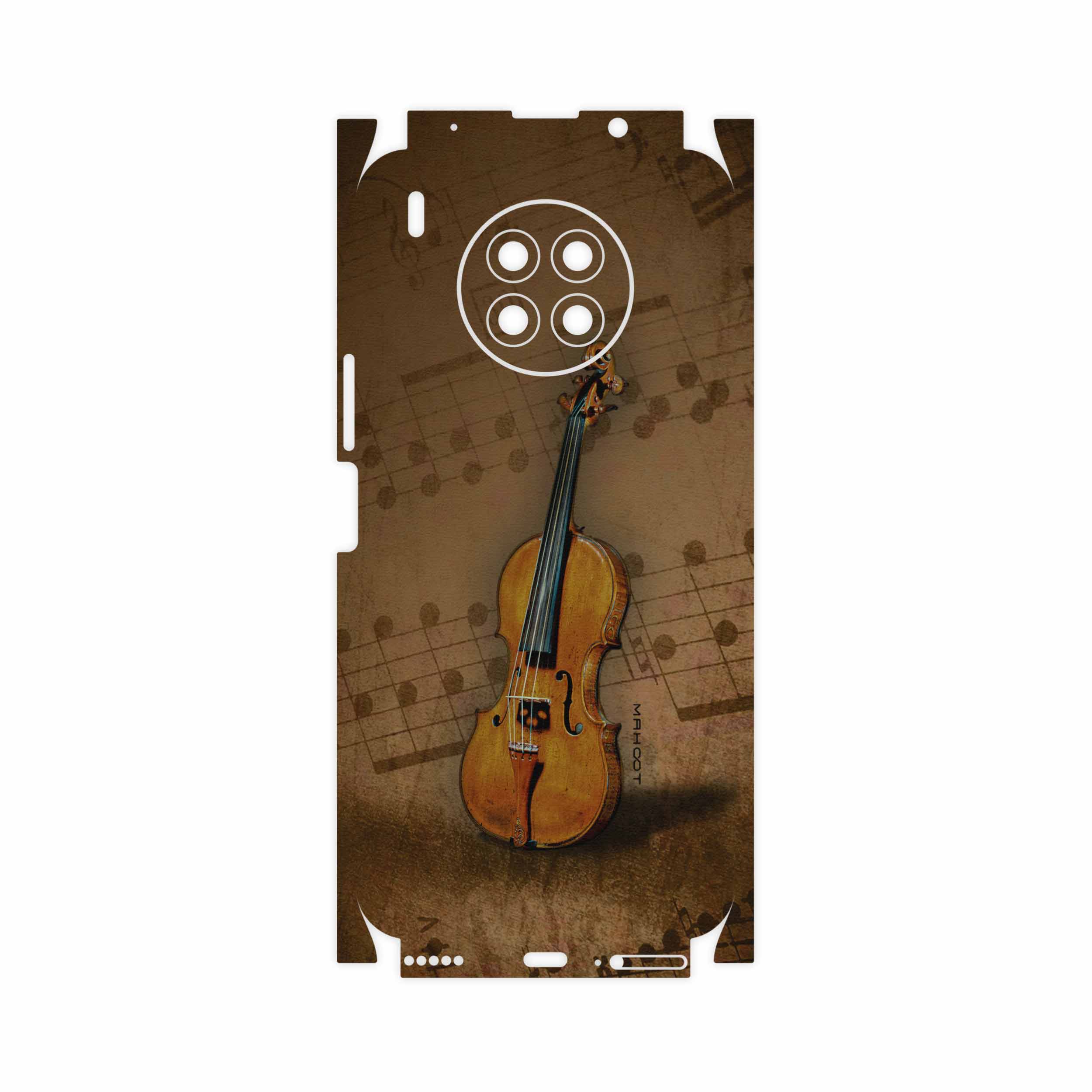 برچسب پوششی ماهوت مدل Violin-Instrument-FullSkin مناسب برای گوشی موبایل آنر 50 Lite