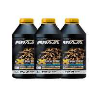 روغن و مکمل موتور بسته مزیت 6000 4T 10W40 EXTREME براوا اورجینال Brava
