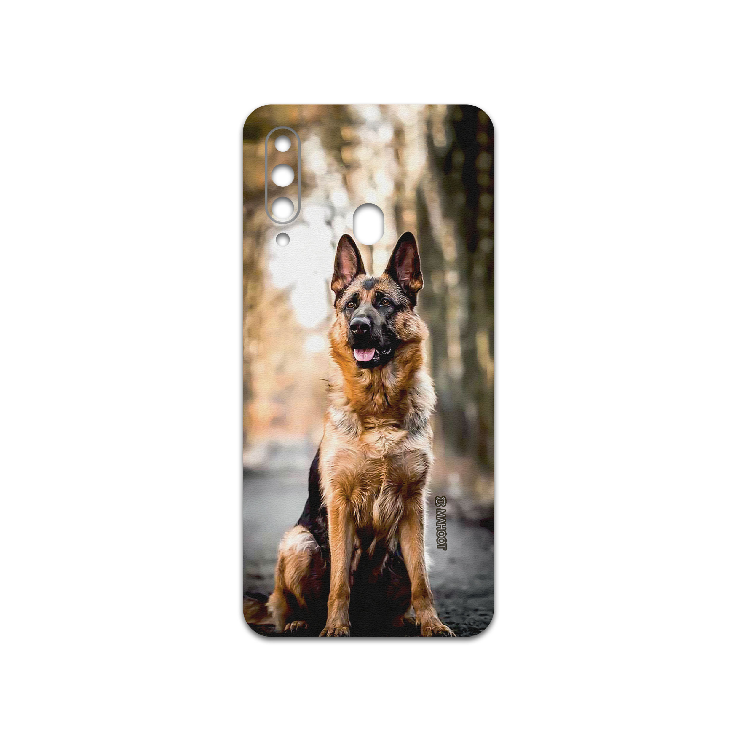 برچسب پوششی ماهوت مدل Dog-1 مناسب برای گوشی موبایل سامسونگ Galaxy A60