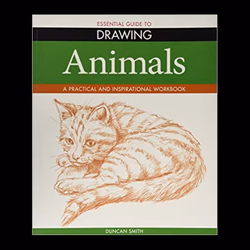 کتاب Essential Guide to Drawing  Animals  انتشارات Arcturus