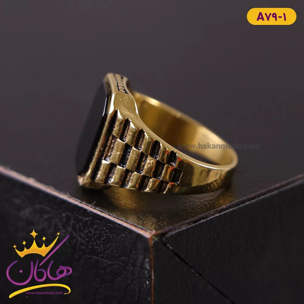 انگشتر استیل مردانه مدل A79/1