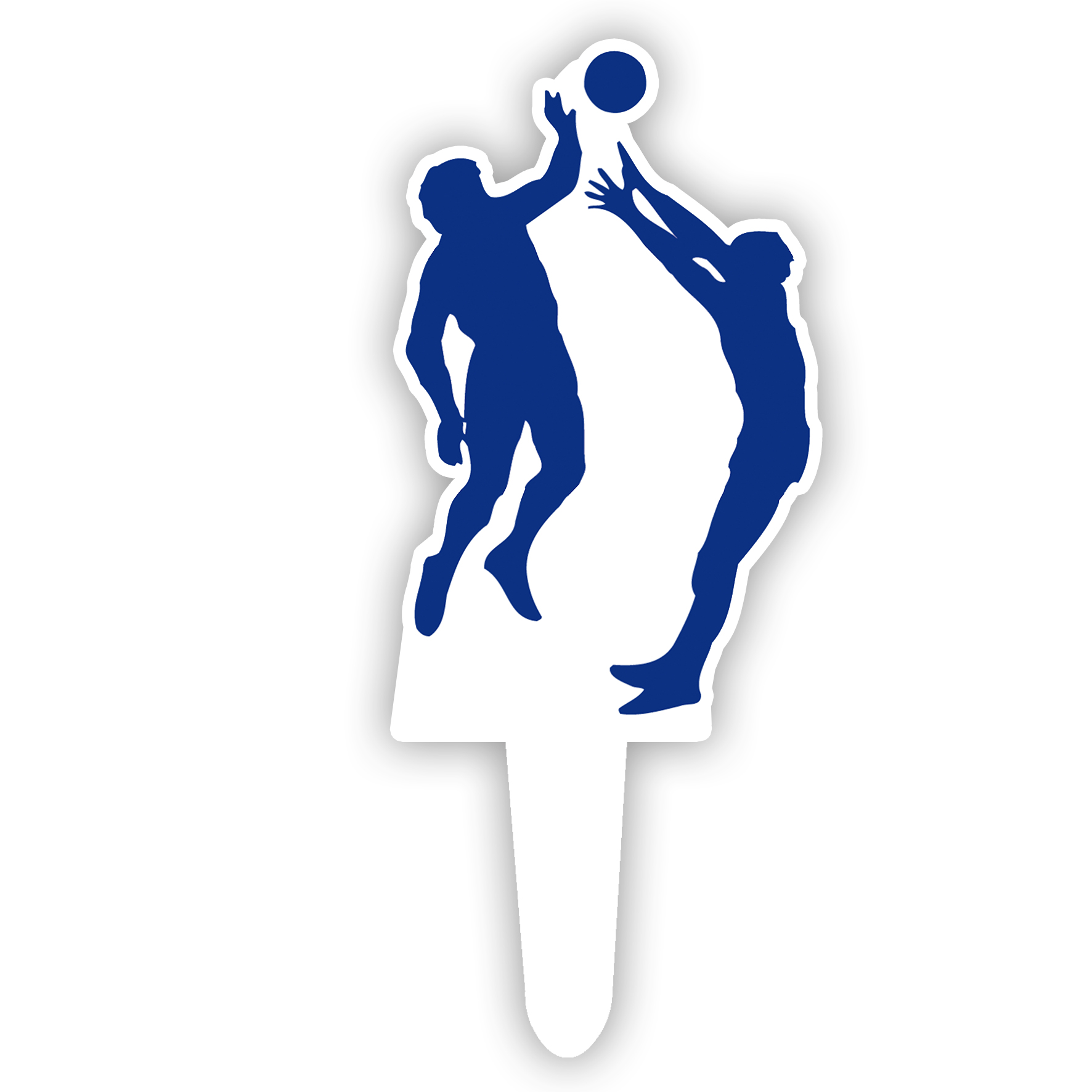  تاپر کیک طرح والیبال کد R383