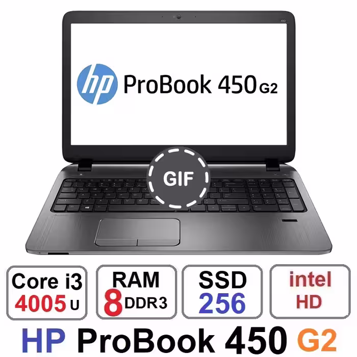 لپ تاپ HP ProBook 450 G2 Core i3 4005u رم 8