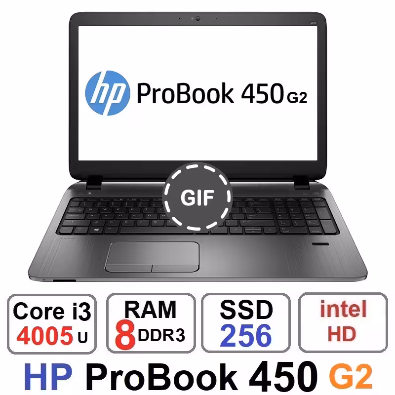 لپ تاپ HP ProBook 450 G2 Core i3 4005u رم 8