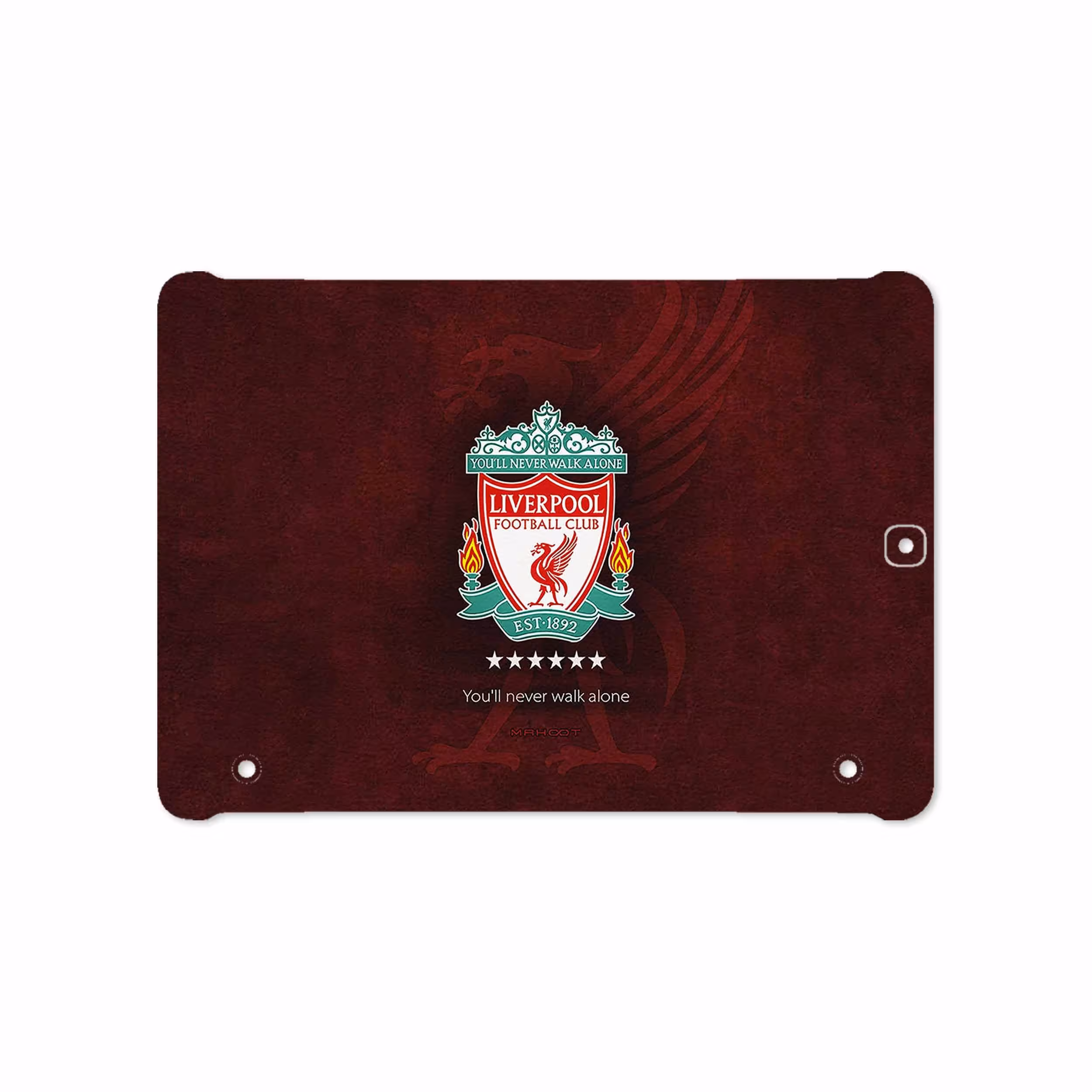 برچسب پوششی ماهوت مدل Liverpool مناسب برای تبلت سامسونگ Galaxy Tab S2 9.7 2016 T813N