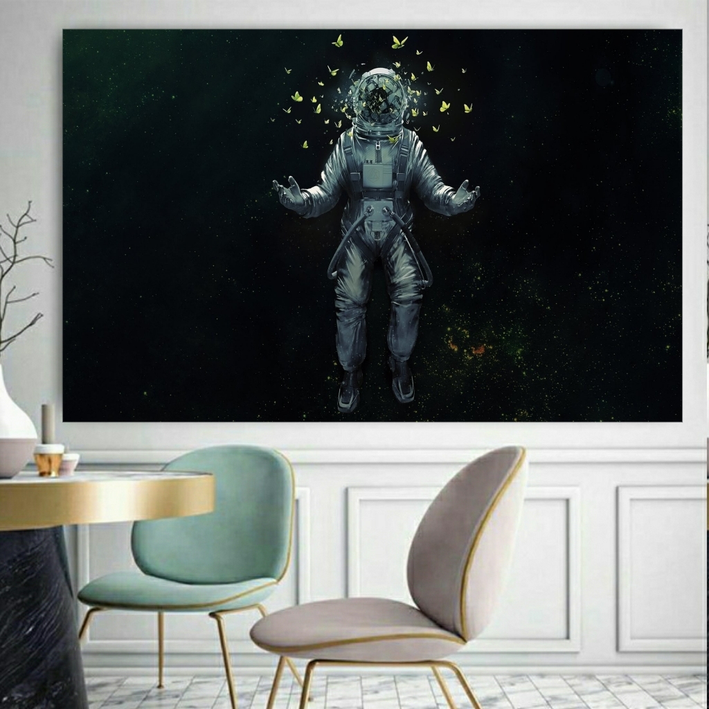 تابلو بوم طرح فضانورد کد TB231