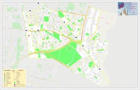 دانلود نقشه اتوكد منطقه 15 تهران بصورت قطعه بندي