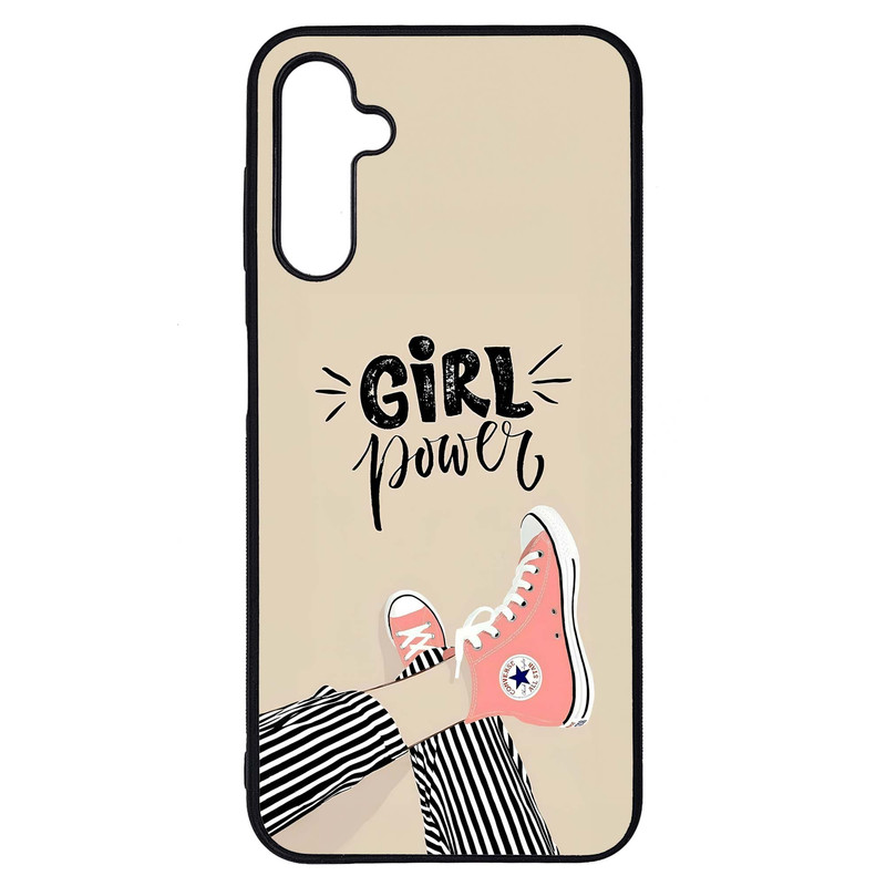کاور طرح GiRL کد G-133 مناسب برای گوشی موبایل سامسونگ Galaxy A14 4G / A14 5G | دیجی قاب دونی