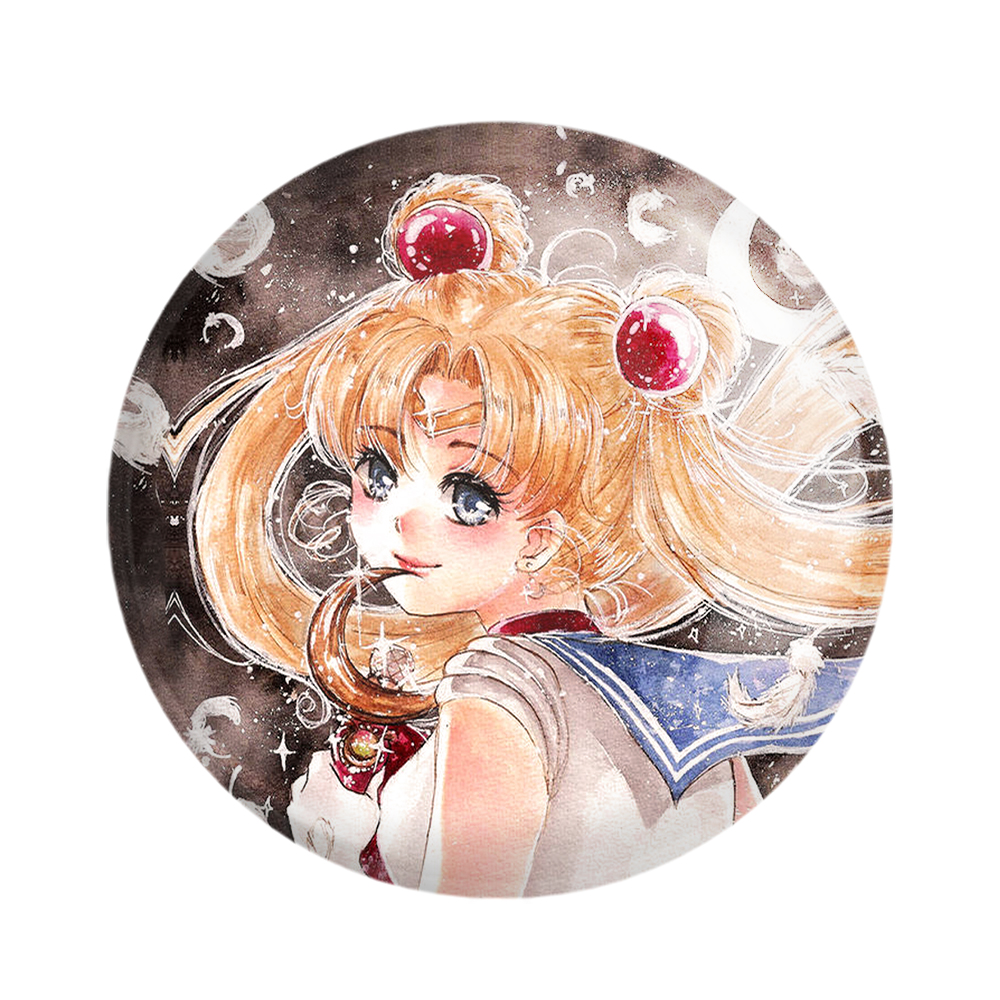 پیکسل خندالو مدل اوساگی تسوکینو انیمه سیلور مون کد 17433