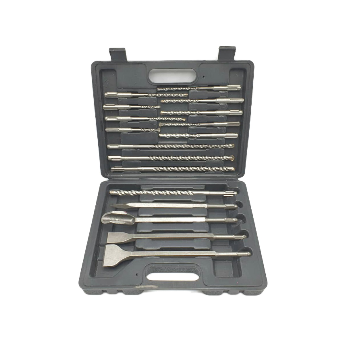 قلم و مته چهار شیار باس مدل LIFE -STYLE مجموعه 18 عددی