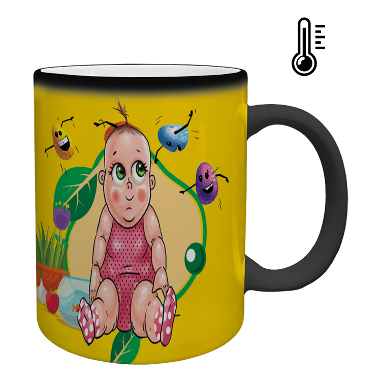 ماگ حرارتی مدل عید نوروز کد 6